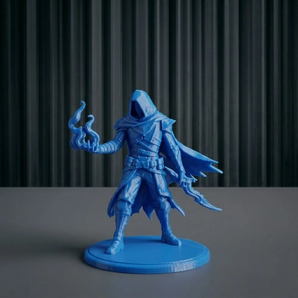 Figura Omen valorant impresión 3d