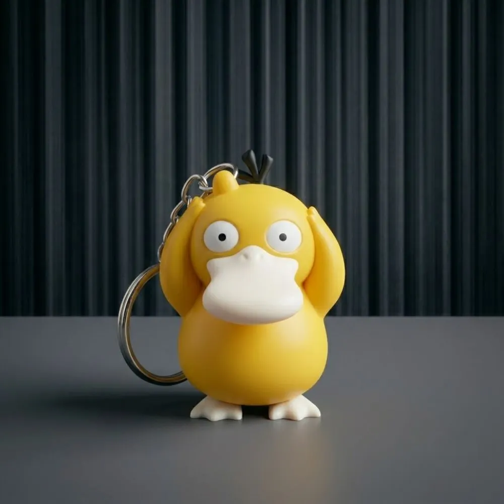 llavero psyduck en impresión 3d
