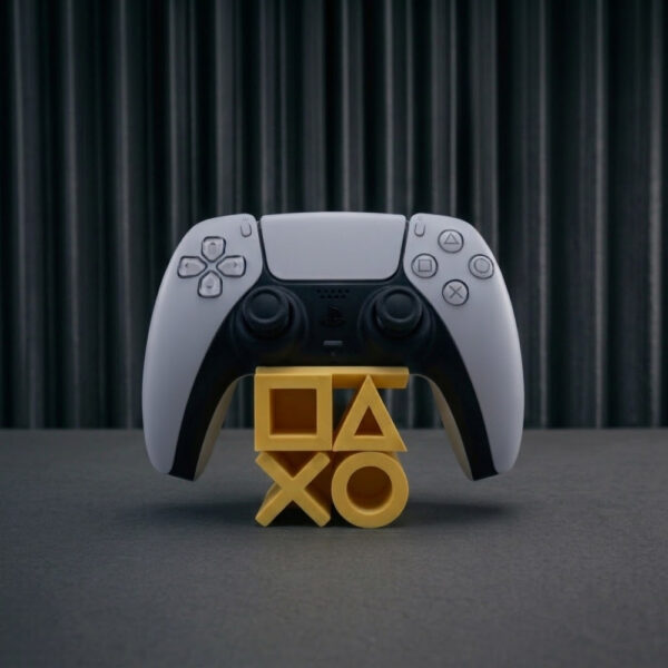Soporte Playstation cuadrado para mando PS5 (Monocolor) - Imagen 3
